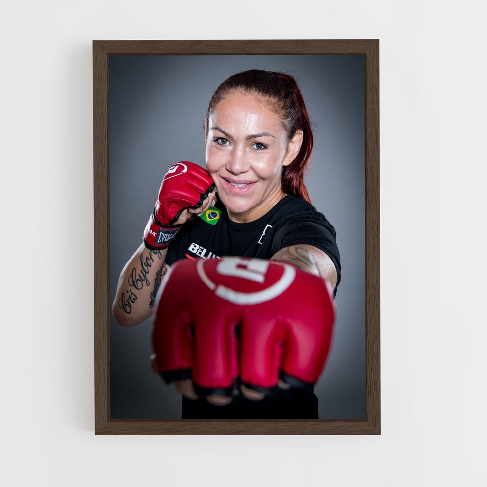 Poster Cyborg Fighter – affiche MMA (vue 5)